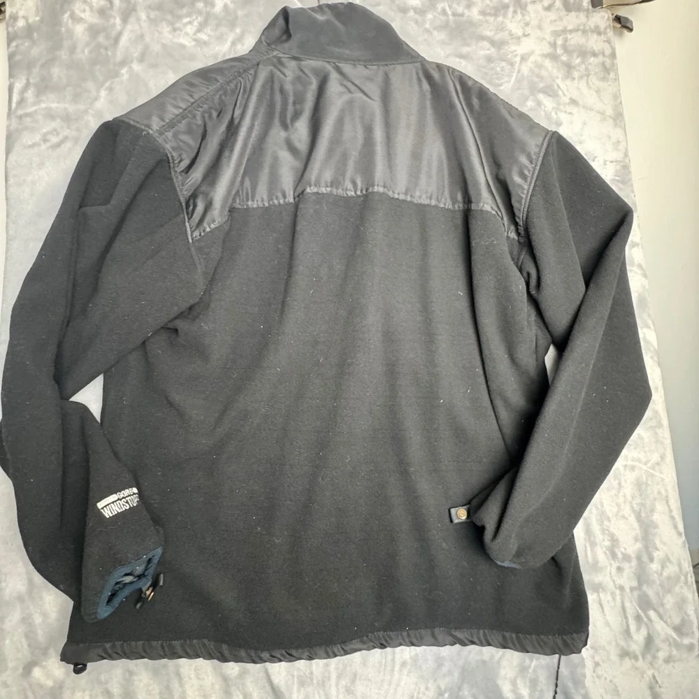 The North Face Summit Series Windstopper Fleece‎ Jacket Mens XXL Black Full Zip